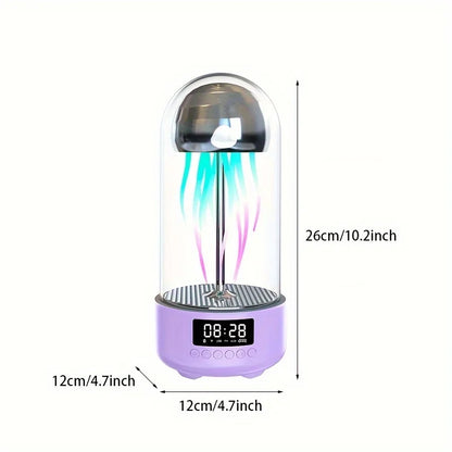 Luz nocturna y altavoz de medusas