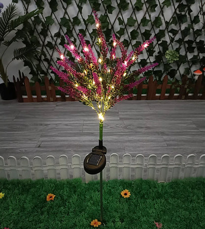 Solar Lavender Garden Lights