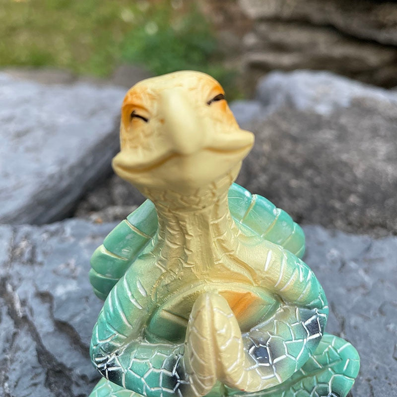 Meditating Sea Turtle Statue