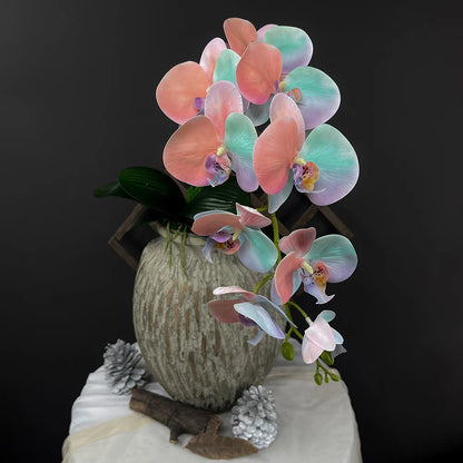 Artificial Colorful Orchid Flowers