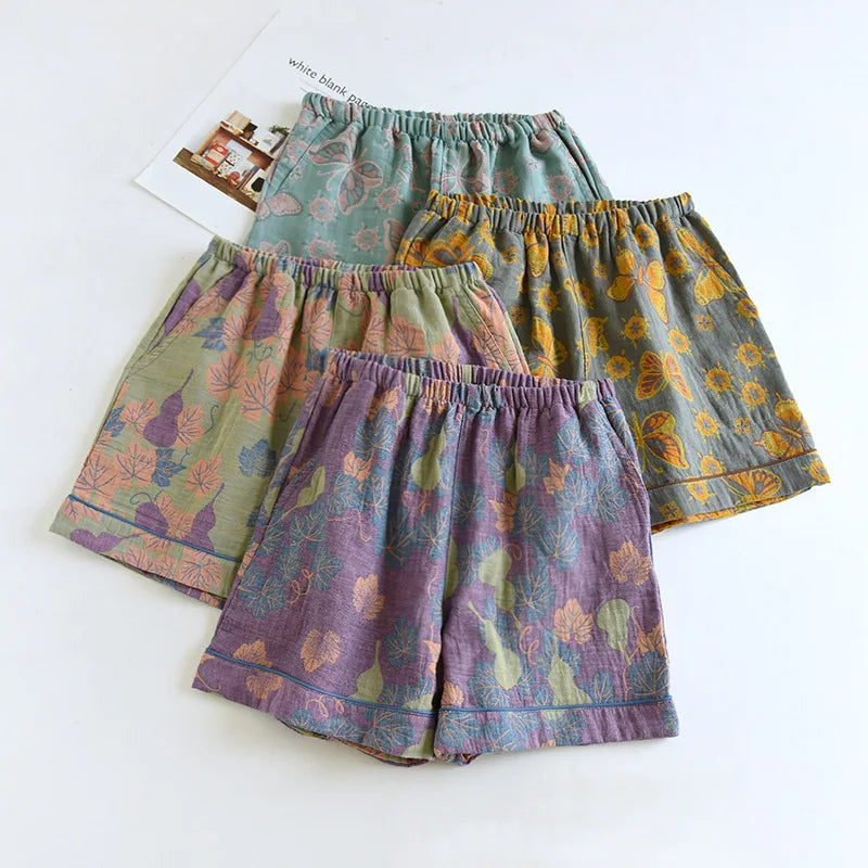 SumiBloom Summer Shorts