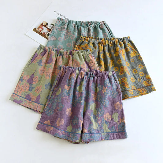 SumiBloom Summer Shorts