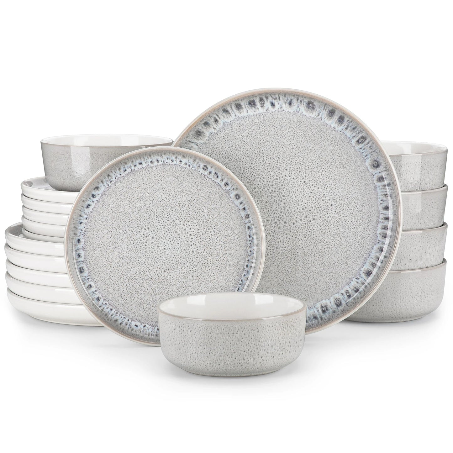 Frosted Mist Stoneware Dinnerware Set