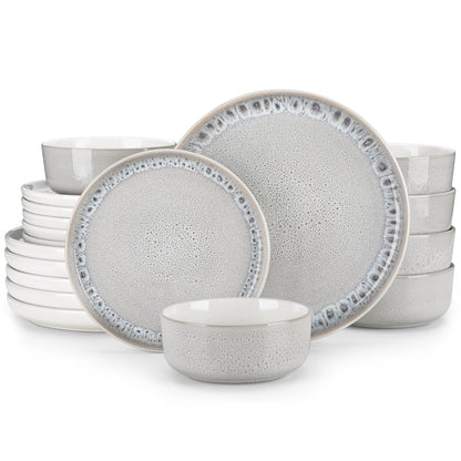 Frosted Mist Stoneware Dinnerware Set
