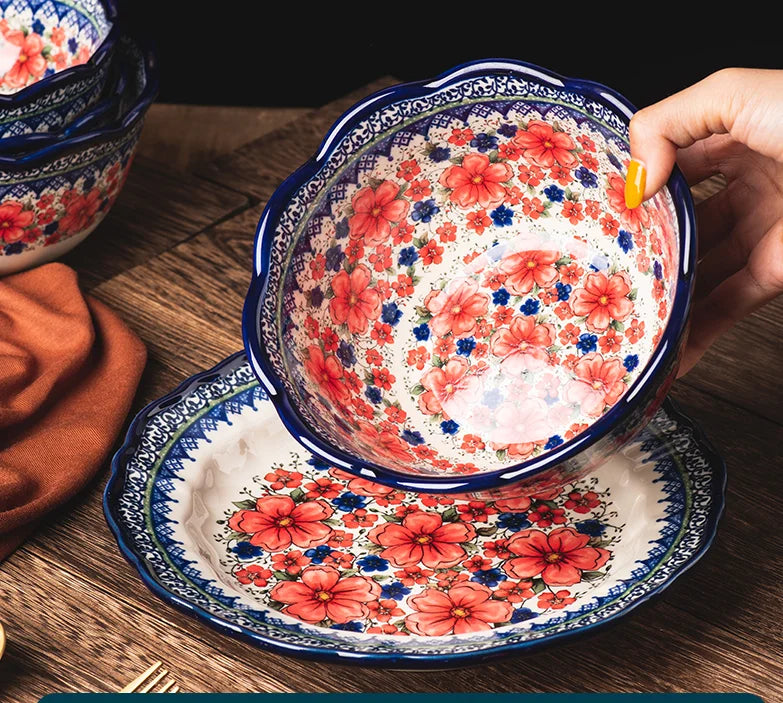 Cherry Blossom Ceramic Bowls