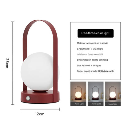 Modern LED Lantern Table Lamp