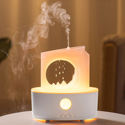 Zen Rain Cloud Aroma Diffuser with LED Light