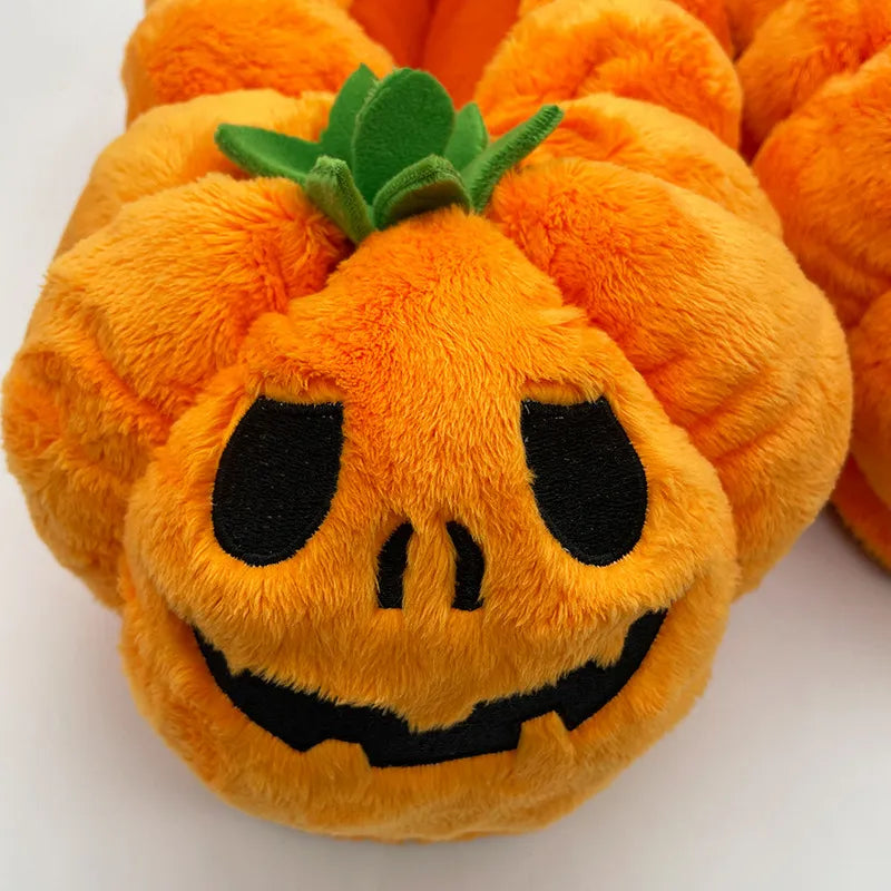 Halloween Pumpkin Slippers