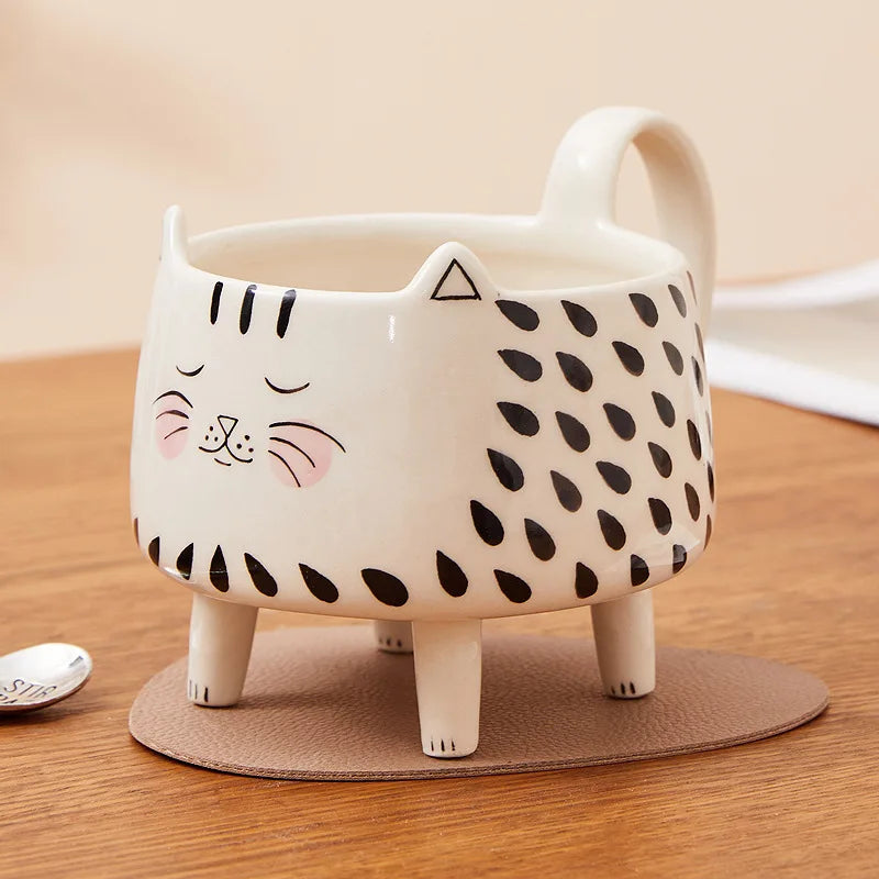 Ceramic Meow Coffee Cup