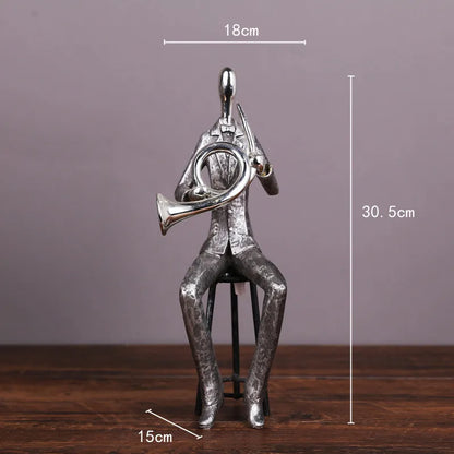 Jazz Band Home Decor Sculpture