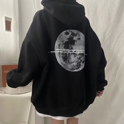 Let's Talk About The Moon Oversized Sweatshirt