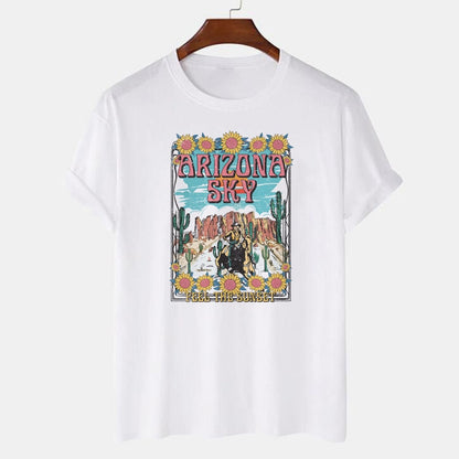 Camiseta con gráfico del desierto de Arizona