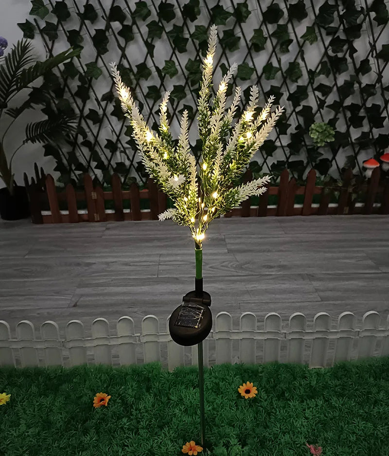 Solar Lavender Garden Lights