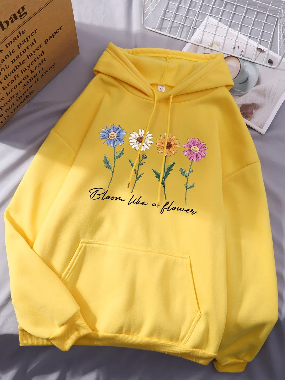 Bloom Like A Flower Hoodie