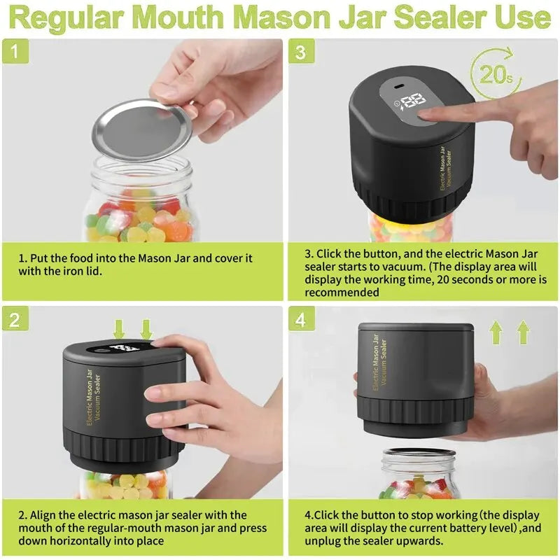 Electric Jar Sealer Kit