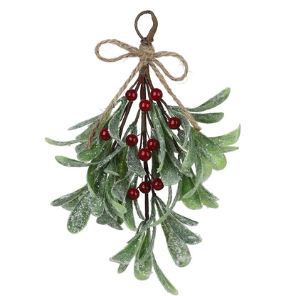 Artificial Christmas Mistletoe Decor