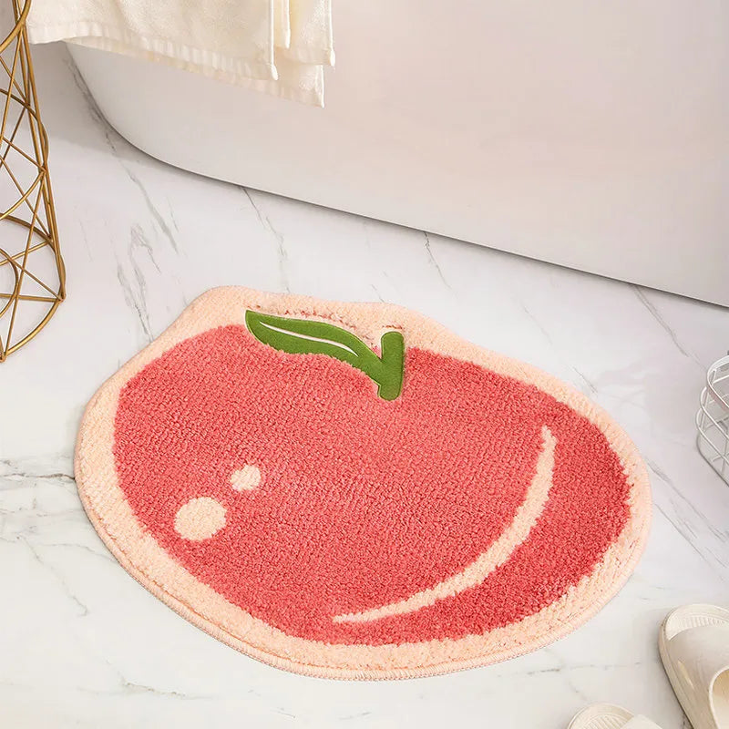 Fruit Shape Tufted Bath Mat