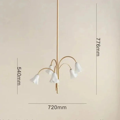 Willow Bloom Chandelier