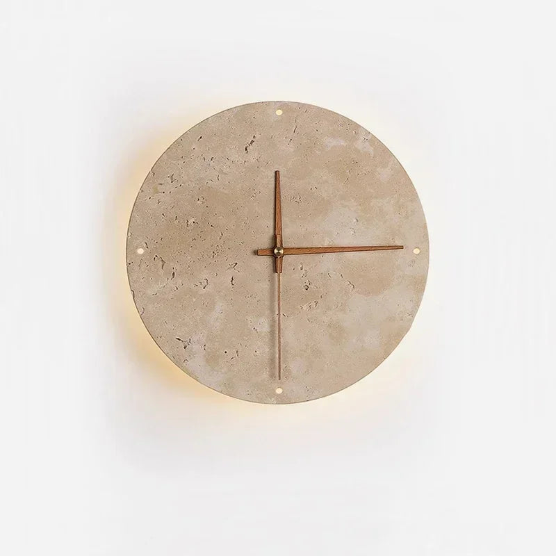 ChronoGlow LED Wall Clock Sconce
