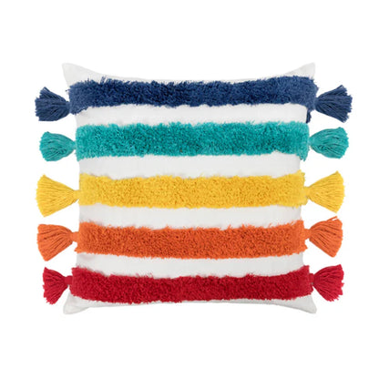 Rainbow Tufted Cushion Covers