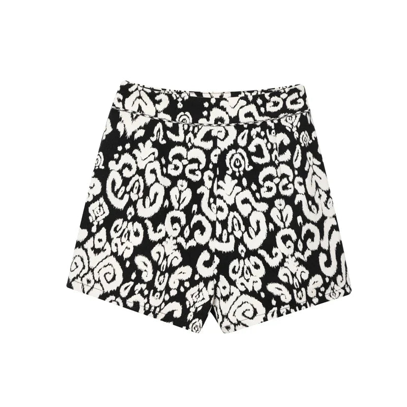 Monochique Ruffle Skort Shorts