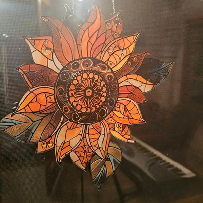 Sunflower Acrylic Window Decor