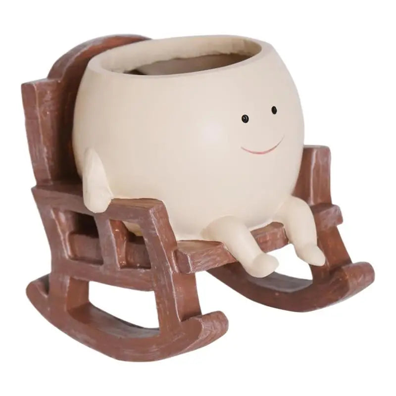 Rocking Chair Succulent Pot