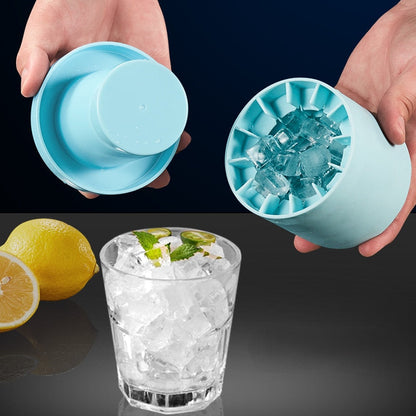 Cylinder Silicone Ice Cube Mold