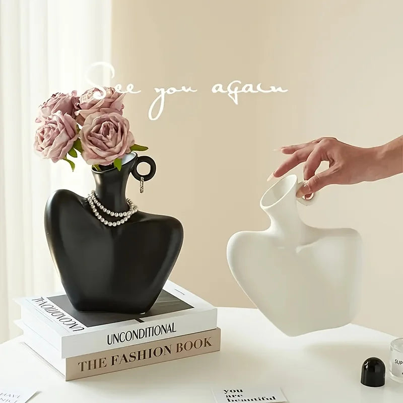 Modern PVC Jewelry Stand & Flower Vase