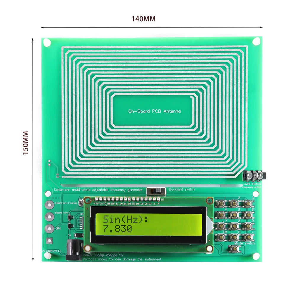 Schumann Resonance Frequency Wave Generator BAJE HOME Schumann resonance frequency wave generator baje home