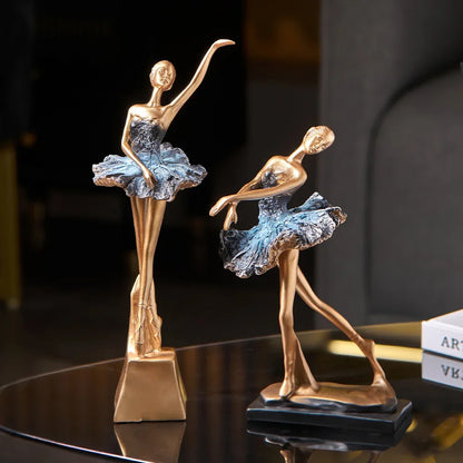 Dancing Girl Resin Statue