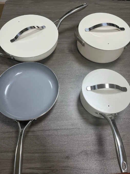 8-teiliges antihaftbeschichtetes Kochgeschirr-Set