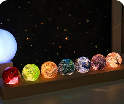 LED Crystal Ball Decor