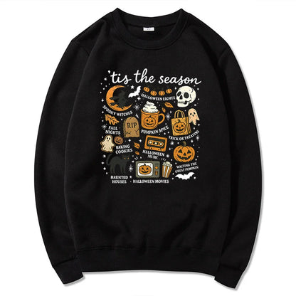 Tis The Season Retro Halloween Sweatshirt