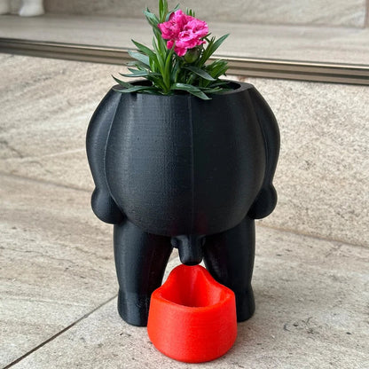 Peeing Baby Plant Pot