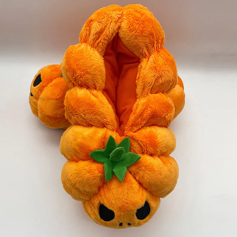 Halloween Pumpkin Slippers