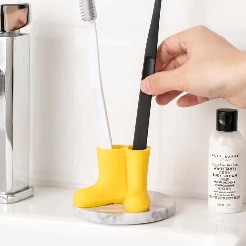 Rain Boots Toothbrush Holder