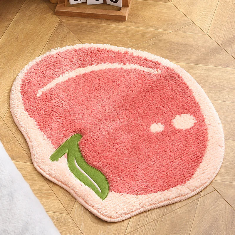 Fruit Shape Tufted Bath Mat