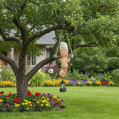 Oakglow Garden Squirrel Solar Statue