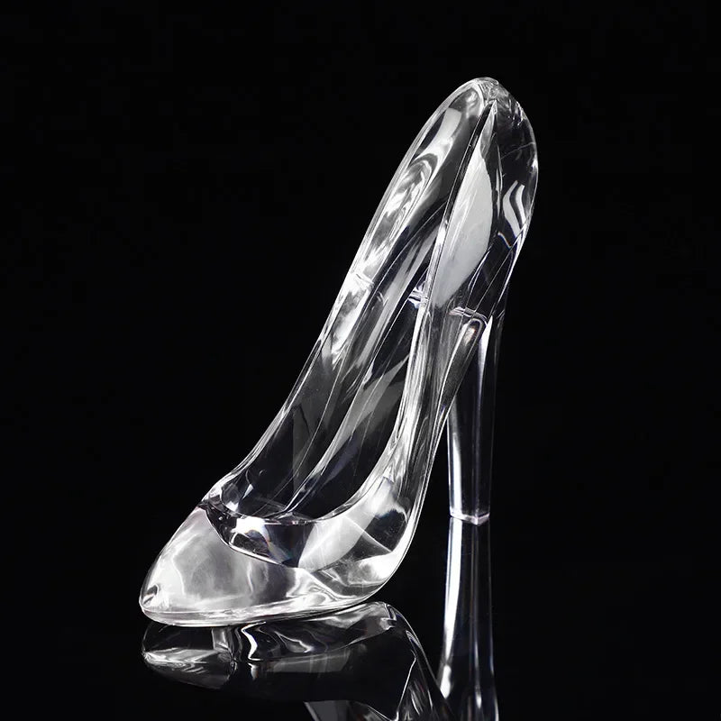 Cinderella Acrylic Shoe Sculpture