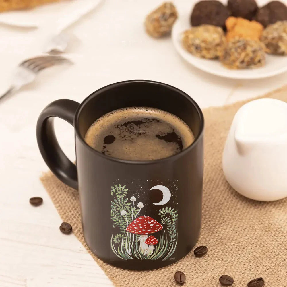 Magical Mushrooms Night Mug