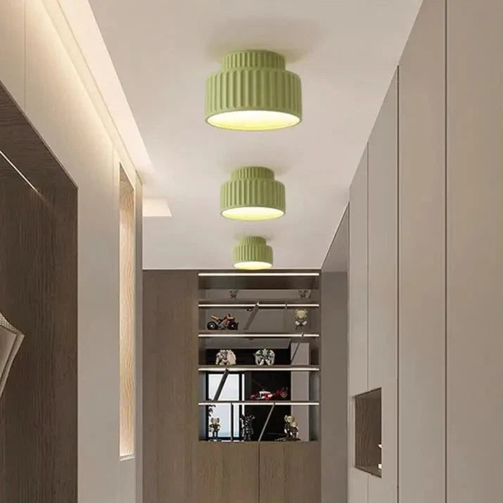 Cream Color Ceiling Light