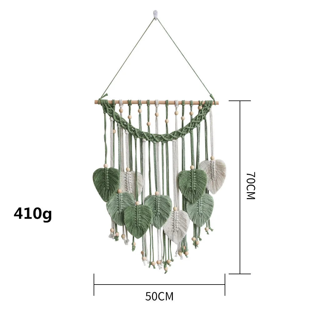 Leaf Macrame Wall Hanging