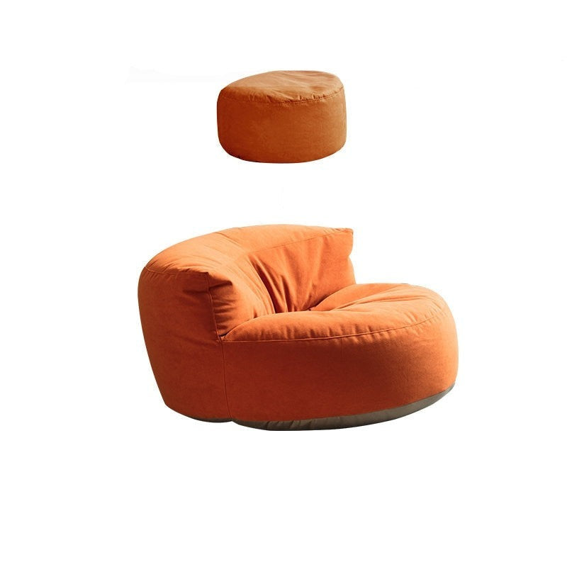 Chenille Bean Bag Pouf Chair Set