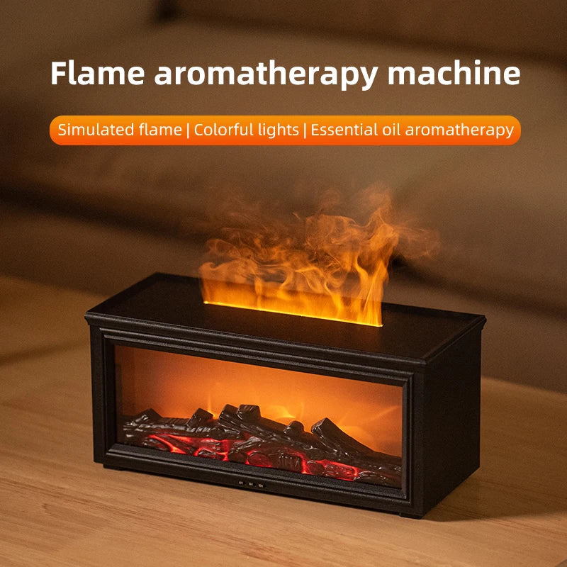 7-Color Flame Essential Oil Diffuser