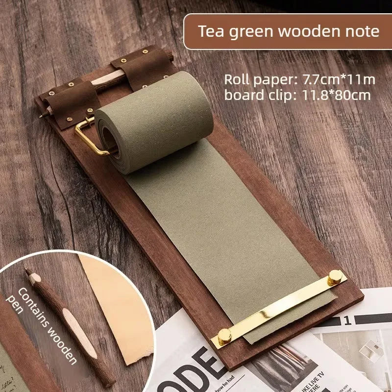 Hangable Retro Wooden Note Board Home decor Kitchen note board vintage