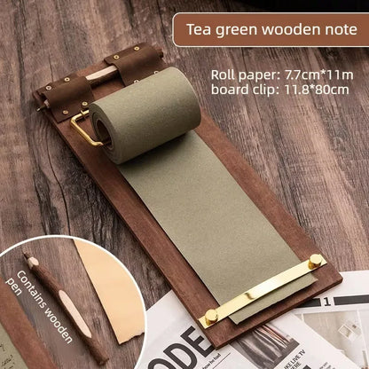 Hangable Retro Wooden Note Board Home decor Kitchen note board vintage