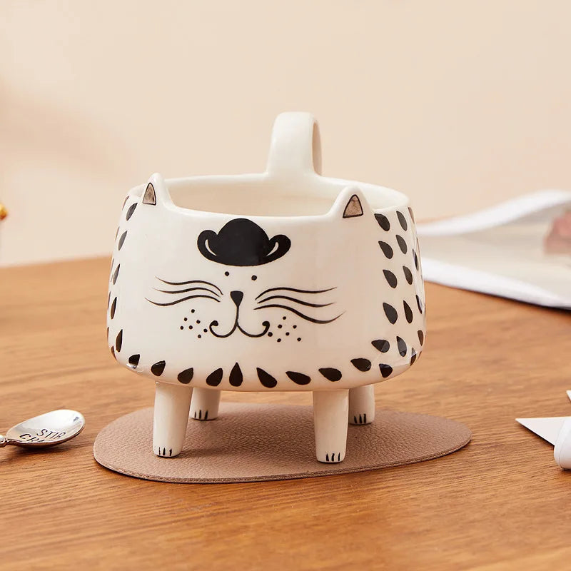 Ceramic Meow Coffee Cup