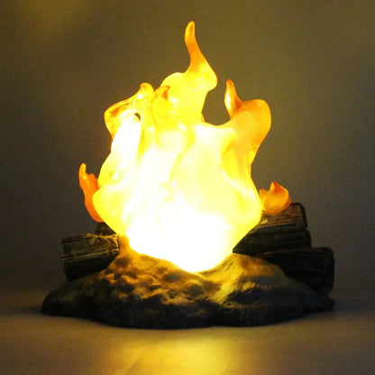 Cartoon Flame Figurine