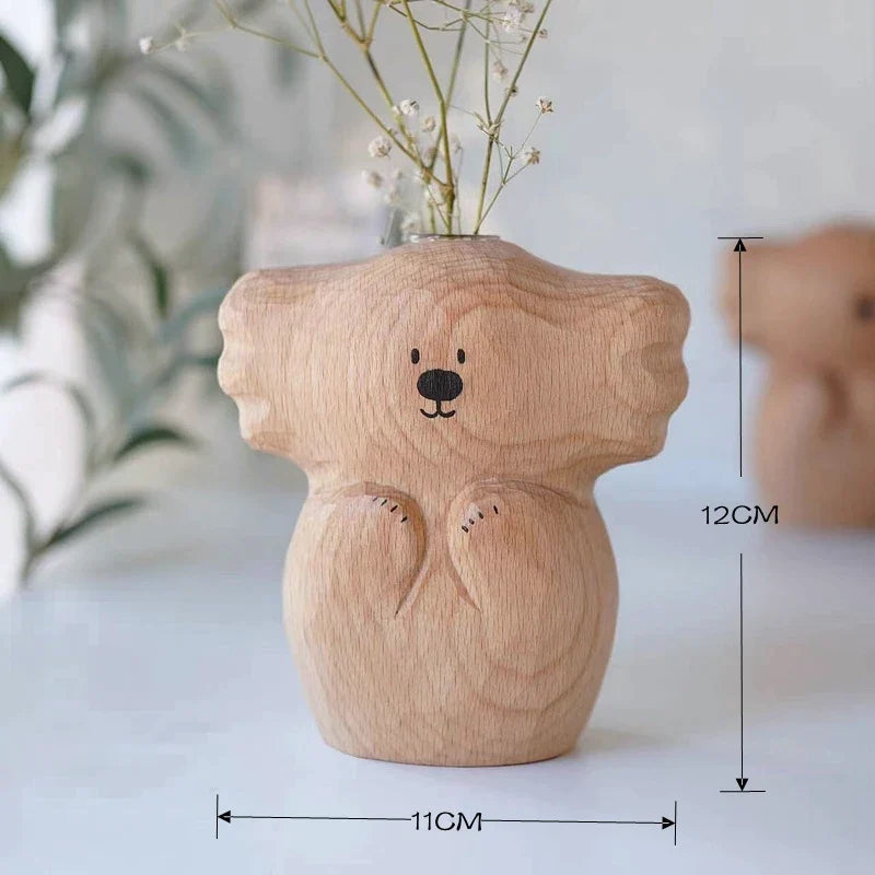 Little Cute Koala Flower Vase